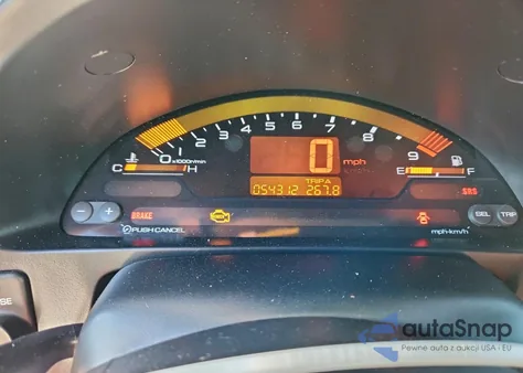 2001 Honda S2000 z USA, uszkodzony, nr VIN JHMAP11441T009192